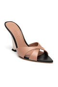 3JUIN Mabel Sierra Wedge Slip-On Shoe in Natural and Black