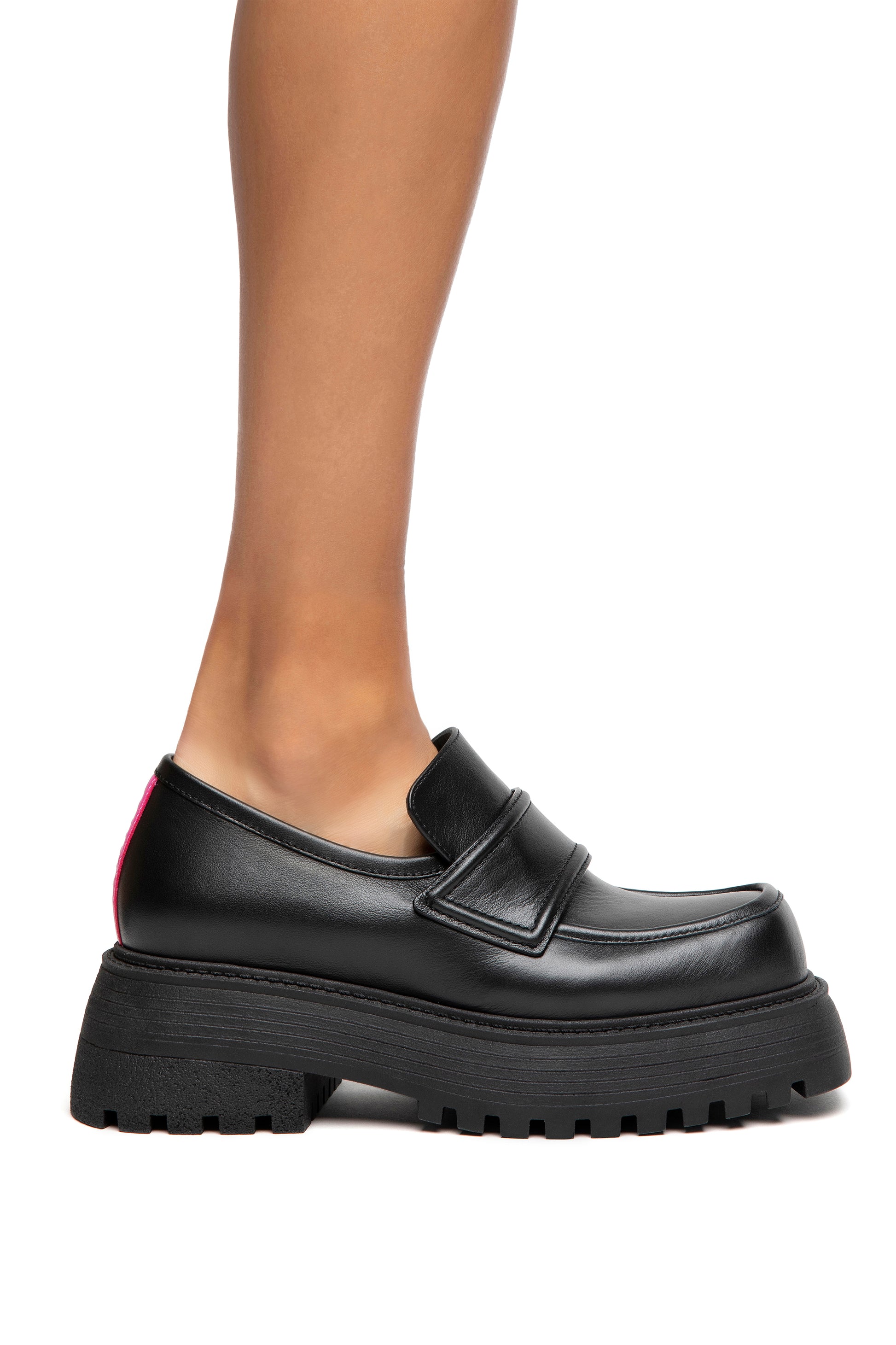 3JUIN Trix Babs Oxford Shoe in Black