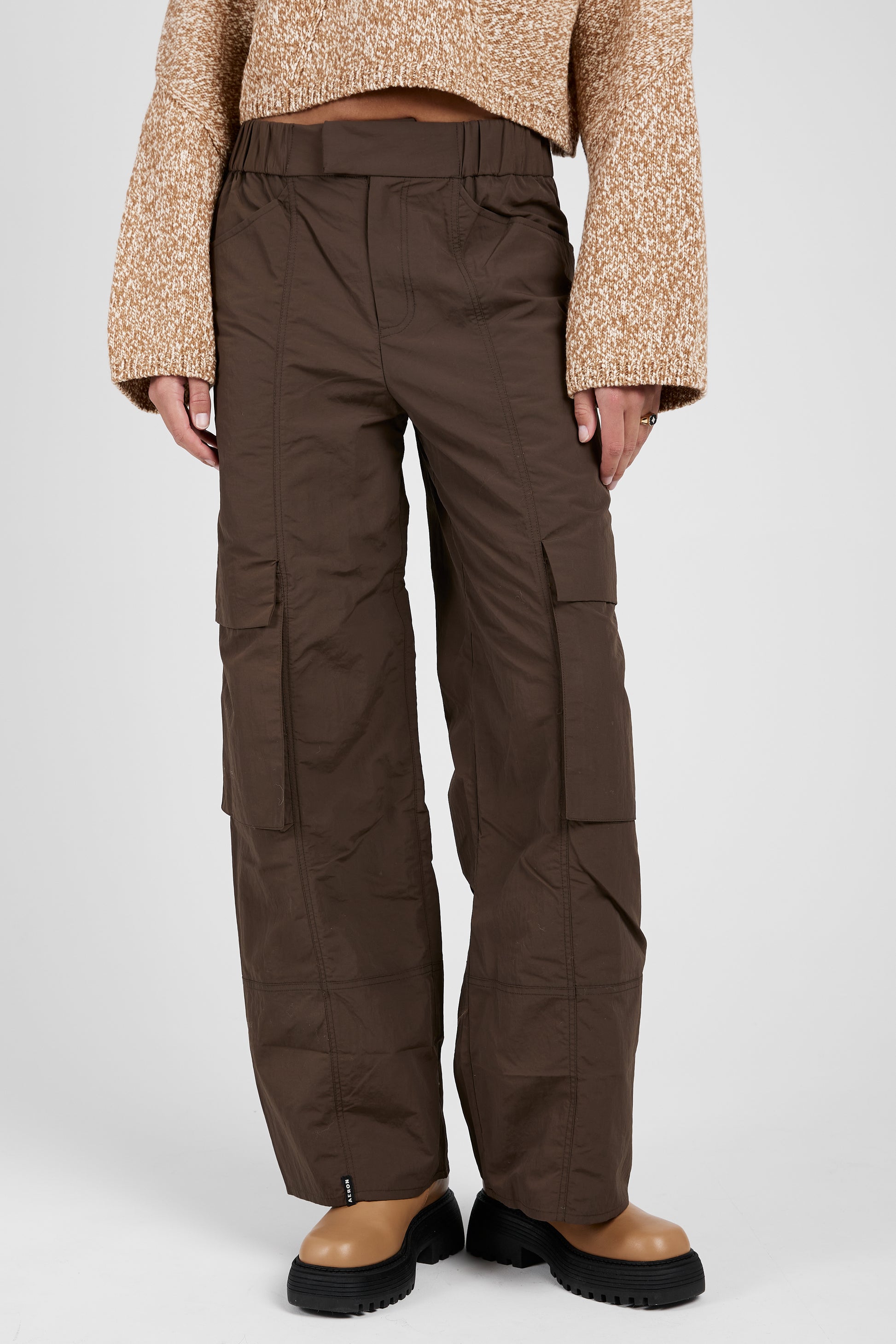 AERON Millais Cargo Pant in Dark Chocolate