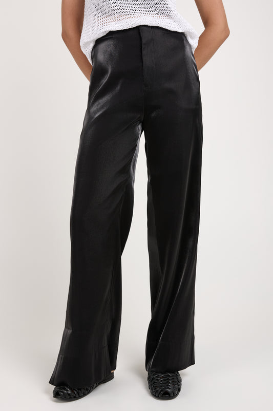 Vapor Viscose Pant in Black