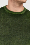 AVANT TOI Crewneck Reversible Pullover Sweater in Wild