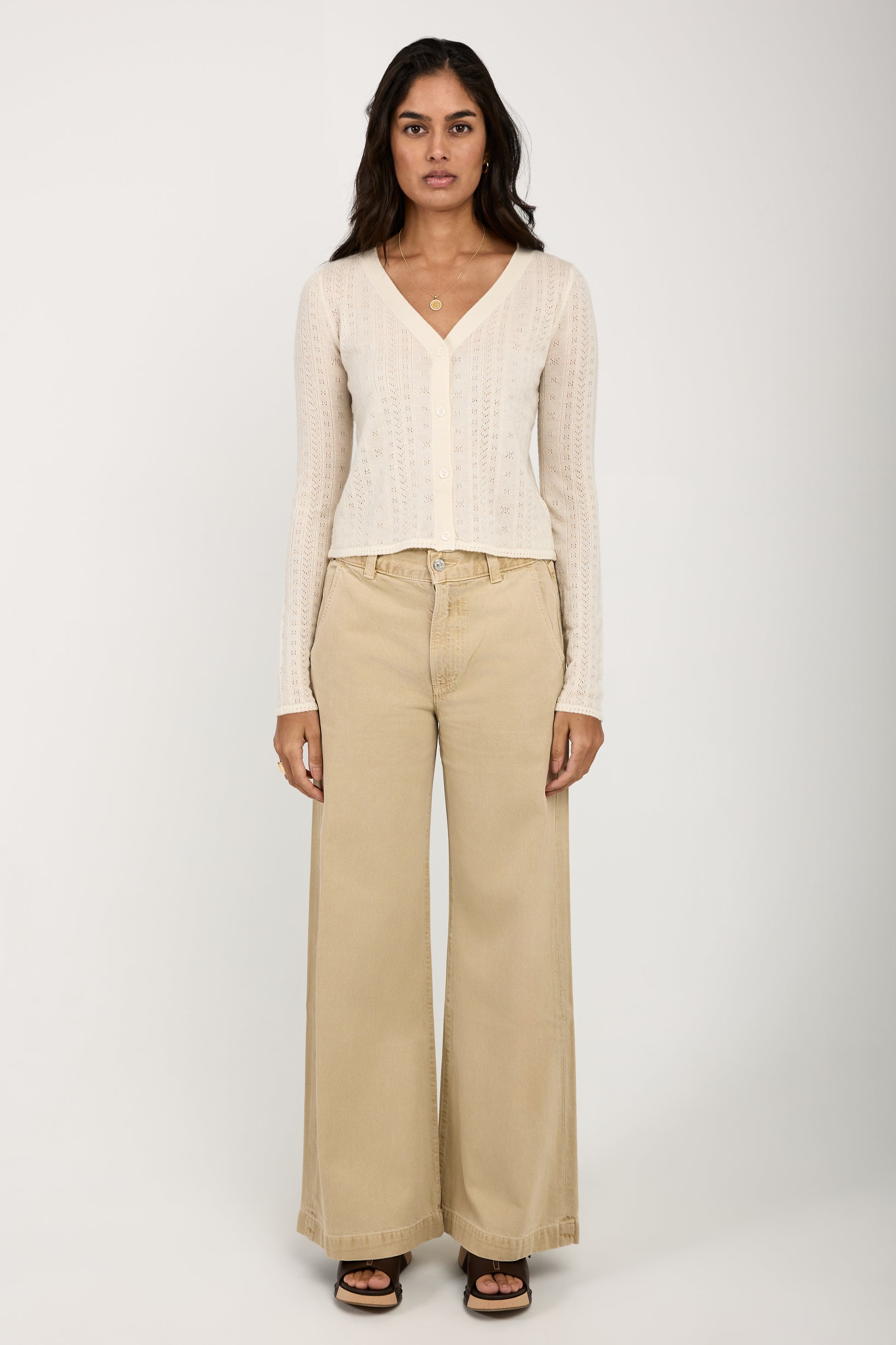 CITIZENS OF HUMANITY Beverly Trouser Jean in Taos Sand