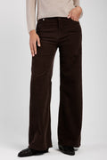 CITIZENS OF HUMANITY Corduroy Paloma Baggy Pant in Dark Brown