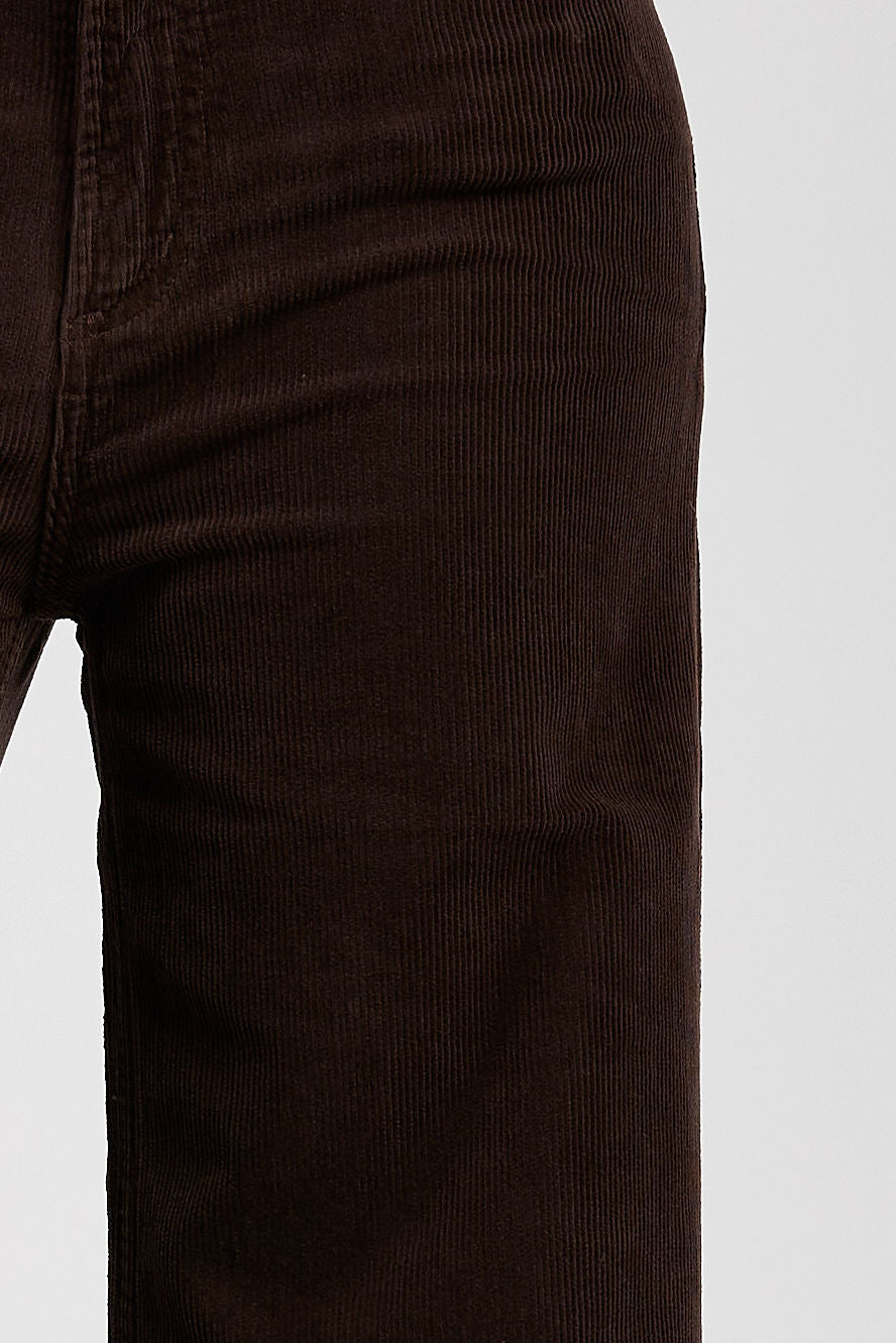 CITIZENS OF HUMANITY Corduroy Paloma Baggy Pant in Dark Brown