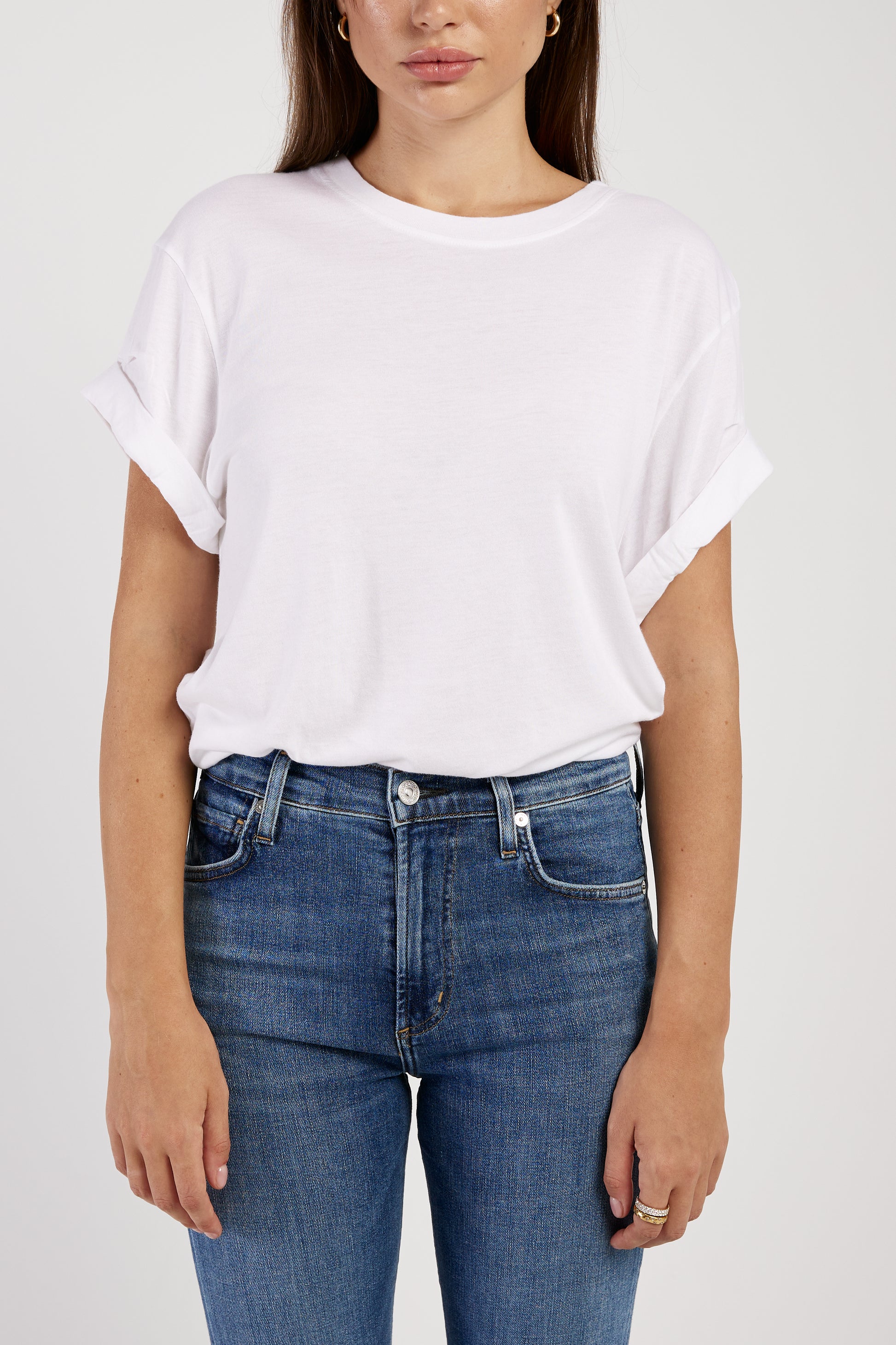 CITIZENS OF HUMANITY Lupita T-Shirt in White