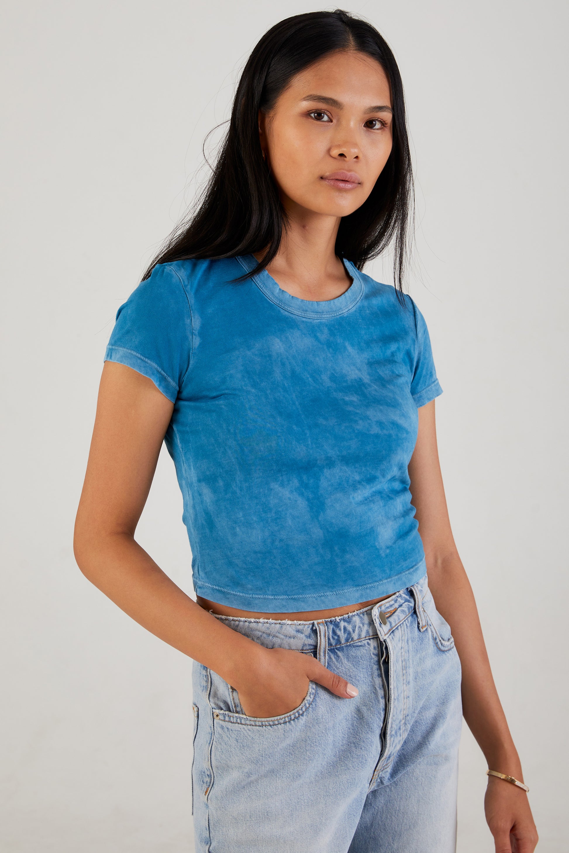 COTTON CITIZEN Standard Baby Tee in Vintage Sky Blue