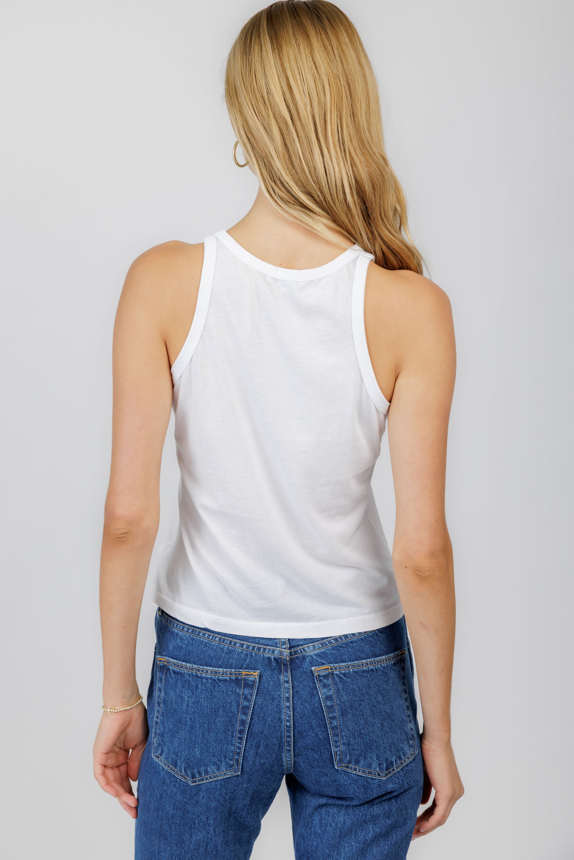 COTTON CITIZEN Standard Tank Top in White