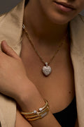 VELINA Diamond Heart Pendant in 18k Gold