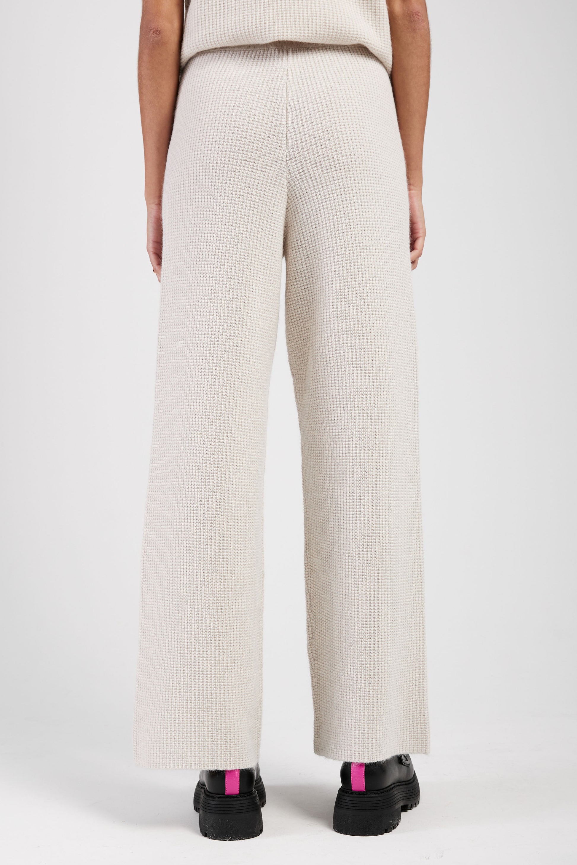 FABIANA FILIPPI Platinum and Mohair Pant in Dune