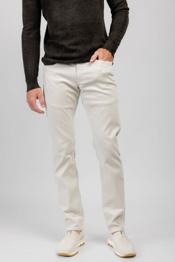 FRAME L'Homme Slim Jean in Milk Beige