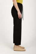 GENTRYPORTOFINO Cotton Pant in Black