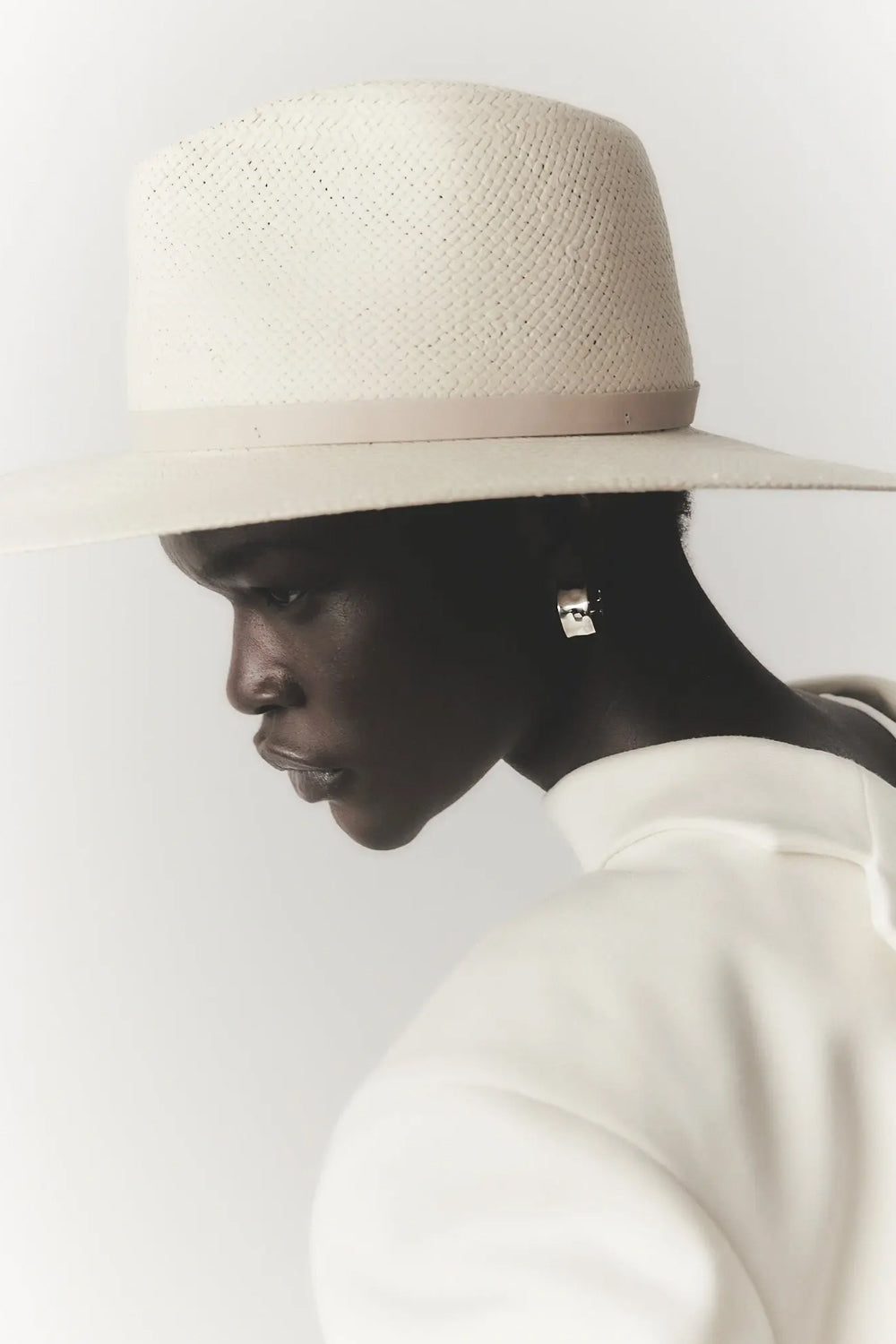 JANESSA LEONÉ Sherman Fedora Hat in Natural