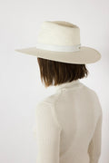 JANESSA LEONÉ Zoe Fedora Hat in Bleach