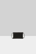 MARSÈLL Arriccio Leather Clutch Bag in Black