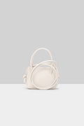 MARSÈLL Sacco Piccolo Leather Bag in Ivory