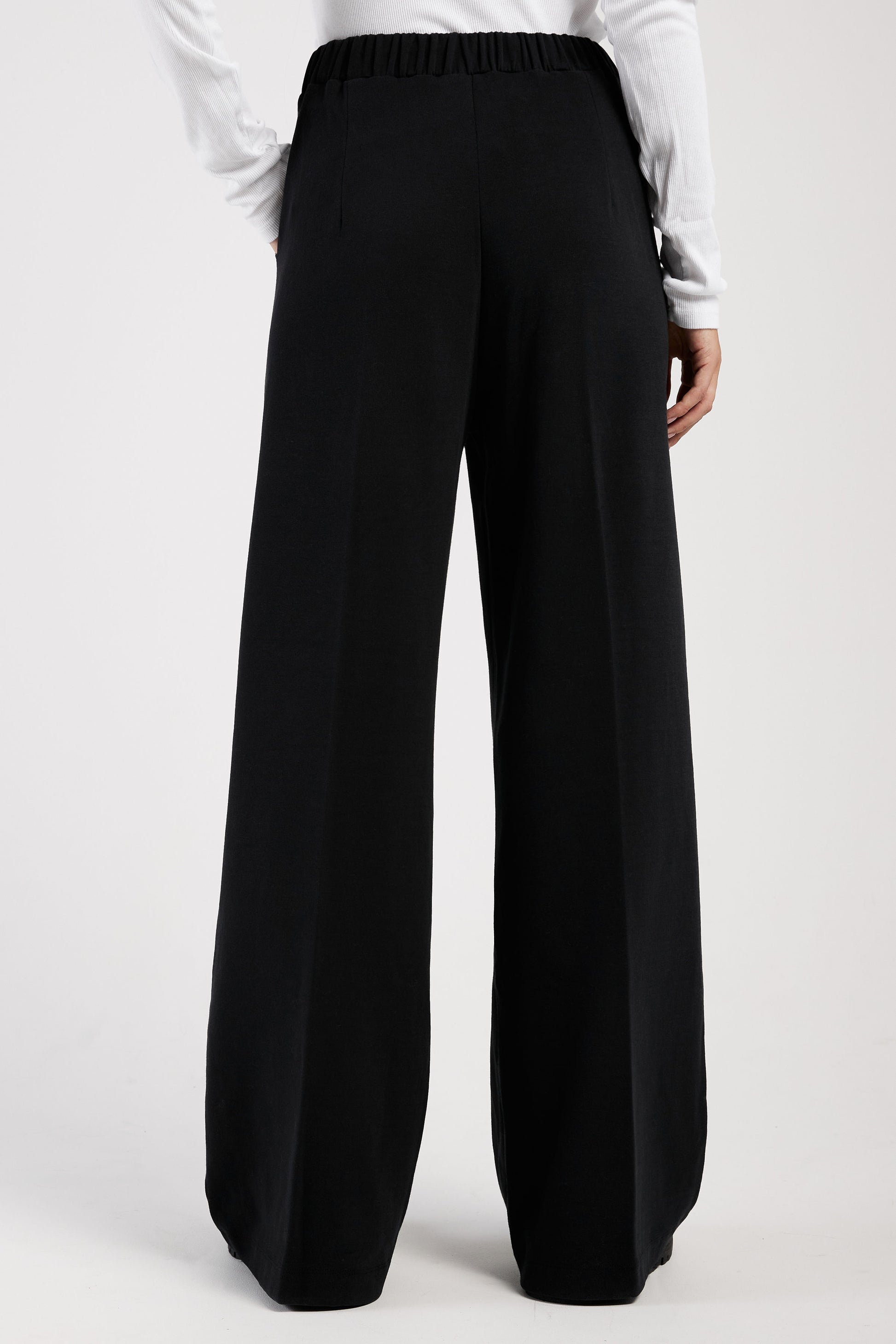 MAX MARA LEISURE Canter Jersey Pant in Black