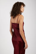 MAX MARA LEISURE Luca Silk Camisole Top in Brick Red
