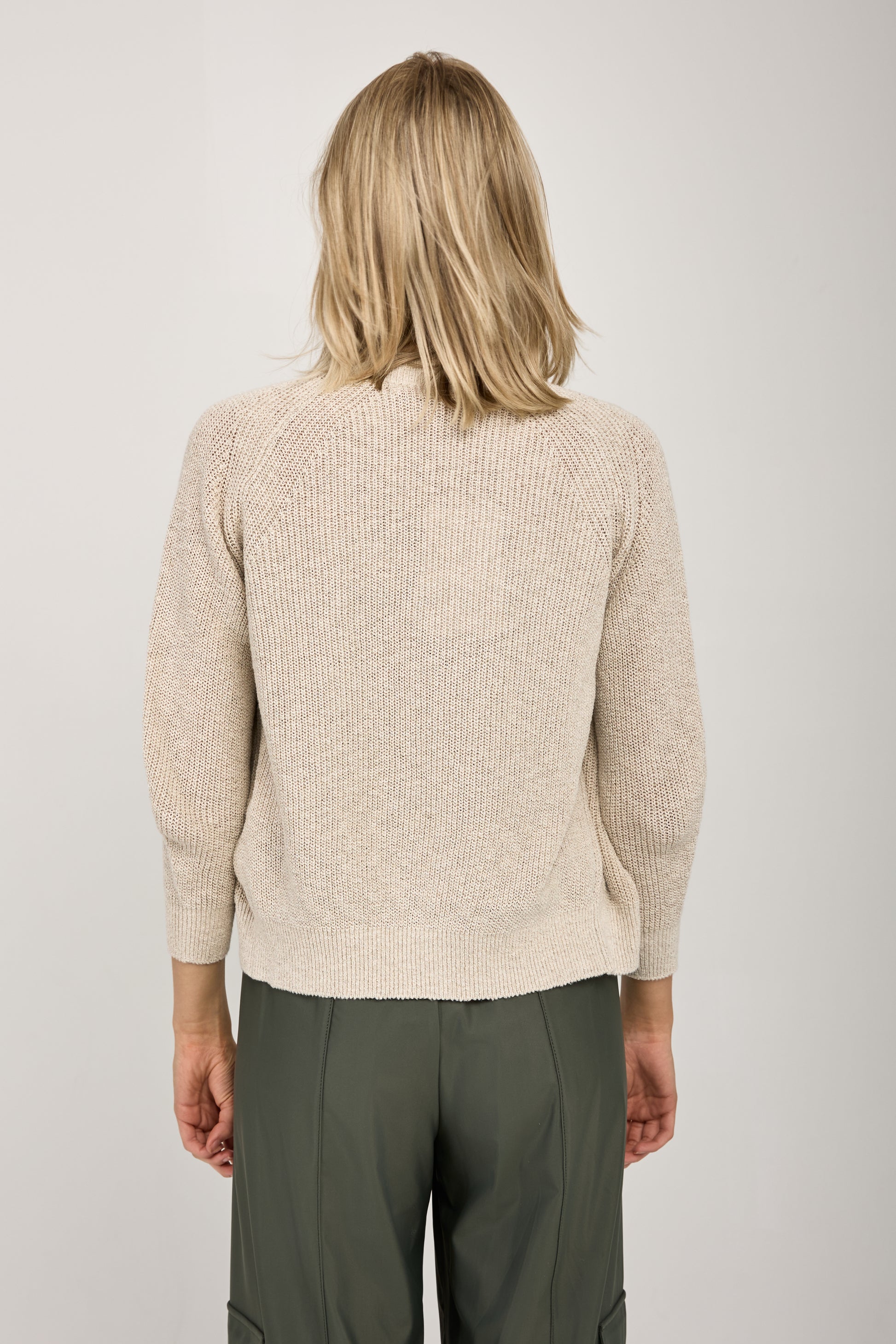 MAX MARA Tenore Knit Cardigan Twinset in Ecru