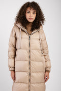 MAX MARA THE CUBE Seipa Puffer Coat in Beige