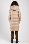 MAX MARA THE CUBE Seipa Puffer Coat in Beige