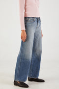 NSF Selena Wide Leg Jean in Bowie