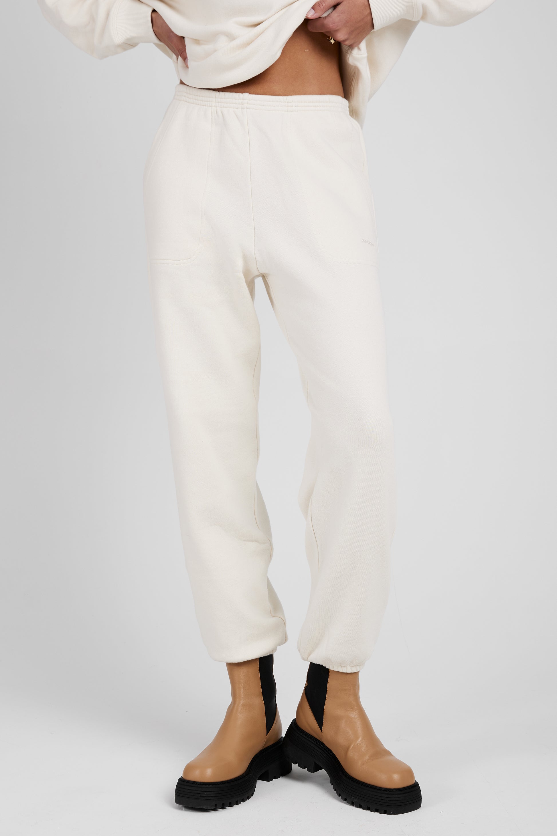 SABLYN Mason Sweatpant in Gardenia