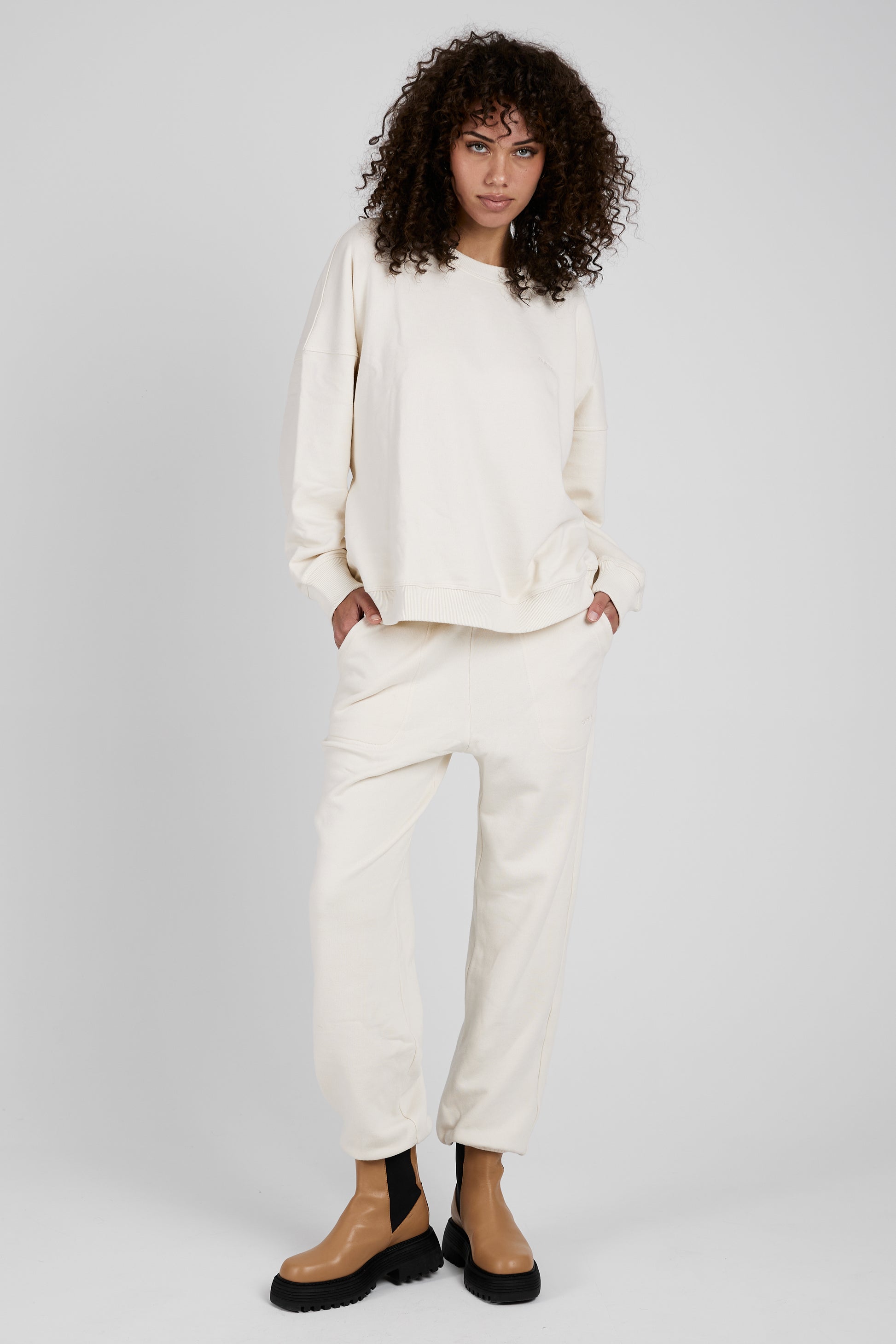 SABLYN Mason Sweatpant in Gardenia