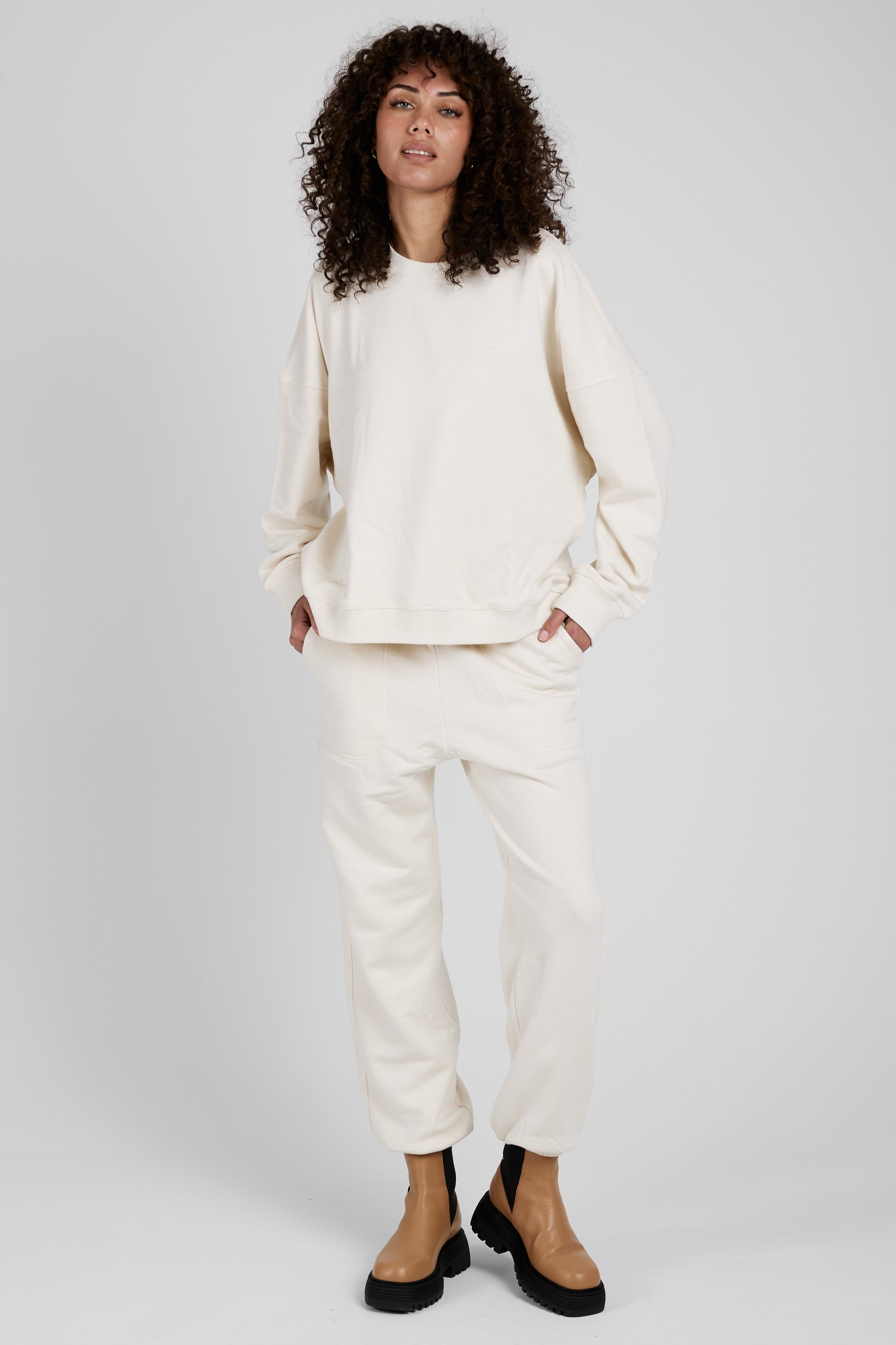 SABLYN Mason Sweatpant in Gardenia