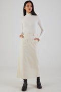SABLYN Archer Rib Turtleneck in Gardenia