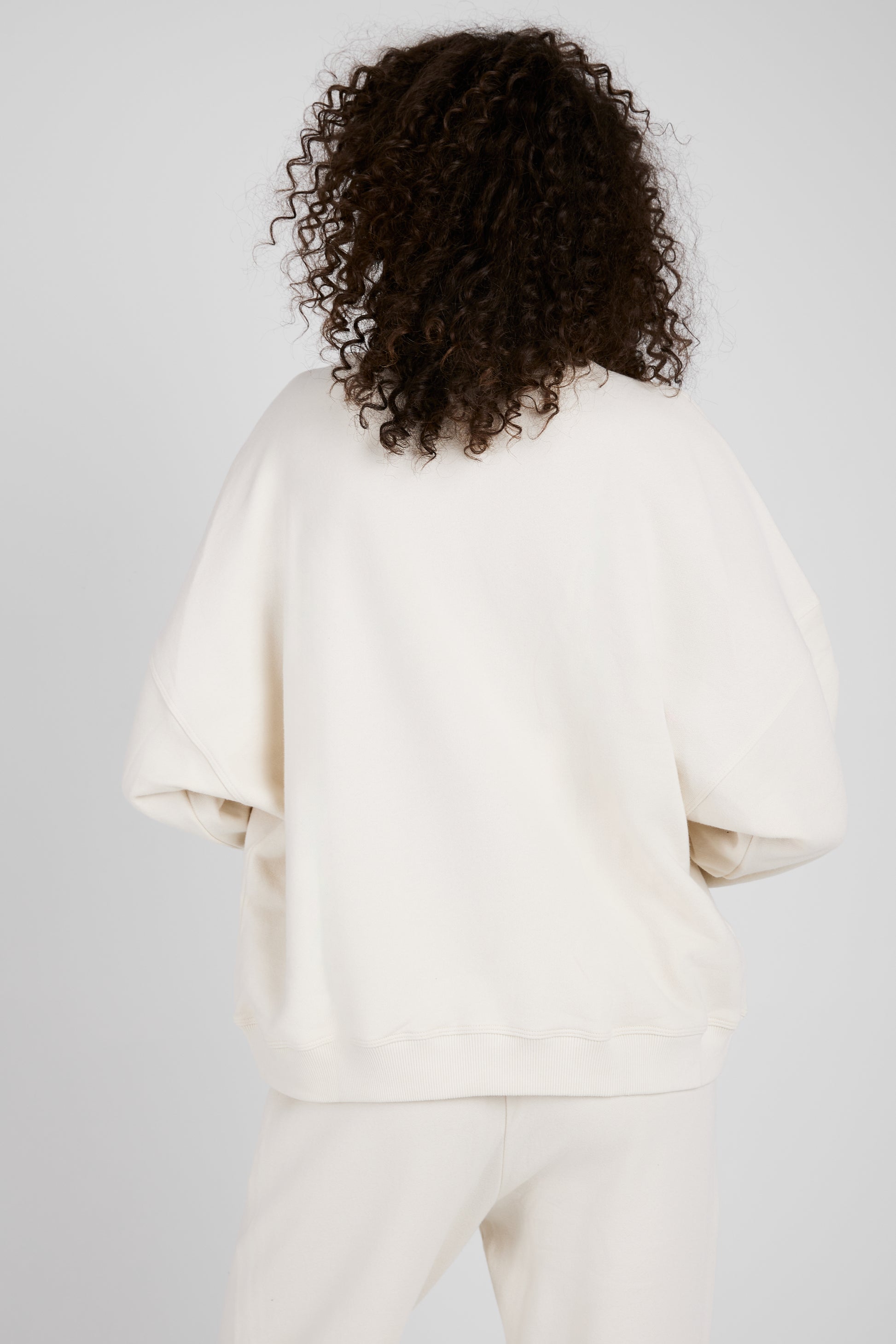 SABLYN Romy Classic Sweatshirt in Gardenia