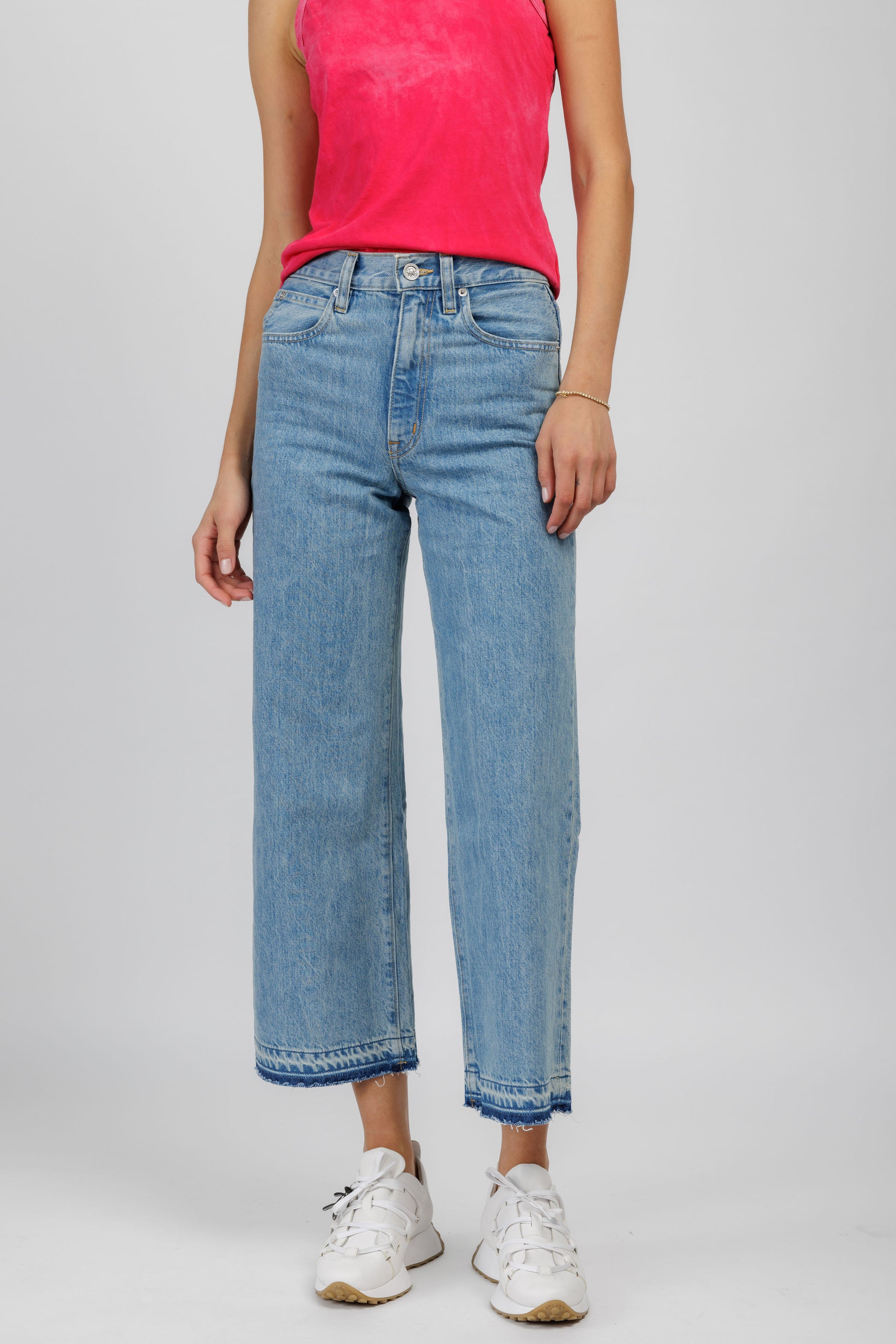 SLVRLAKE Grace Crop Jean in Fool For Love