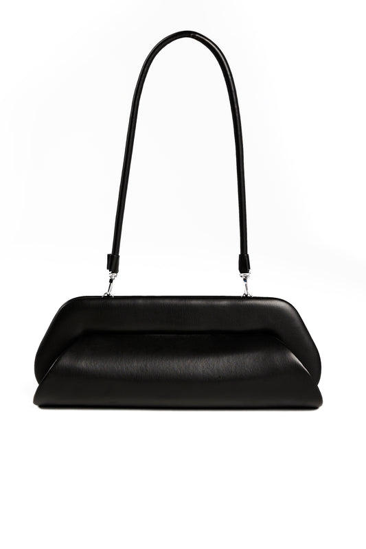 THEMOIRè Dioni Vegan Leather Bag in Black