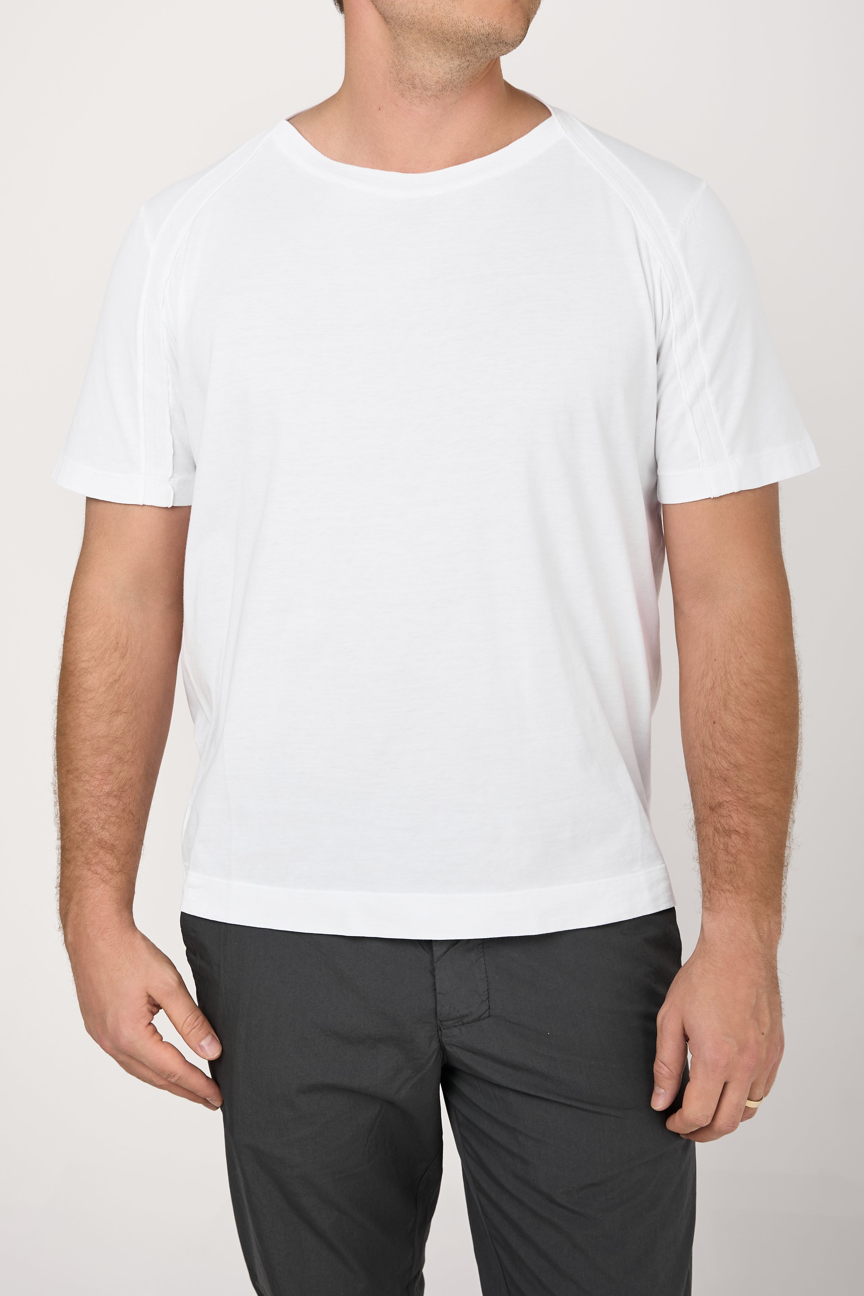 Cotton Jersey T-Shirt in Optical White