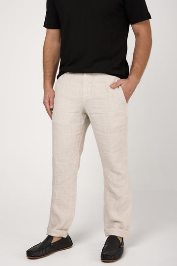 Linen Trousers in Stone