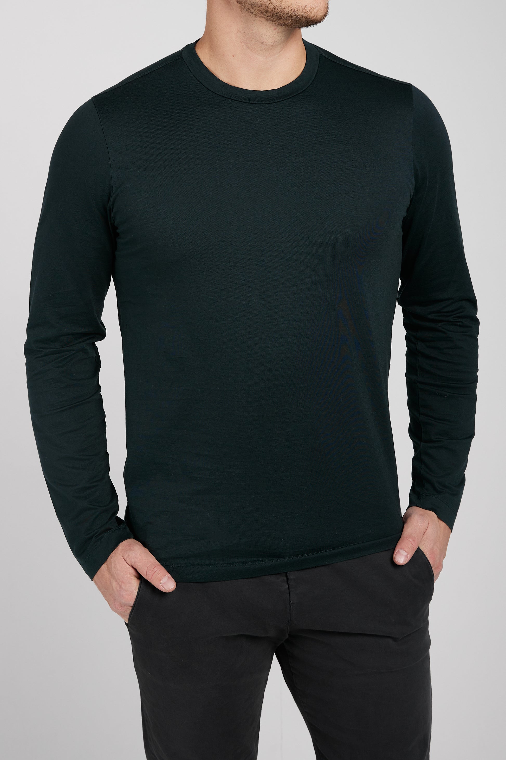 TRANSIT Long Sleeve T-Shirt in Teal