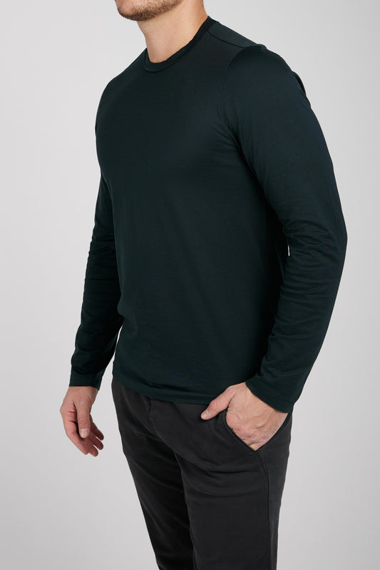 TRANSIT Long Sleeve T-Shirt in Teal