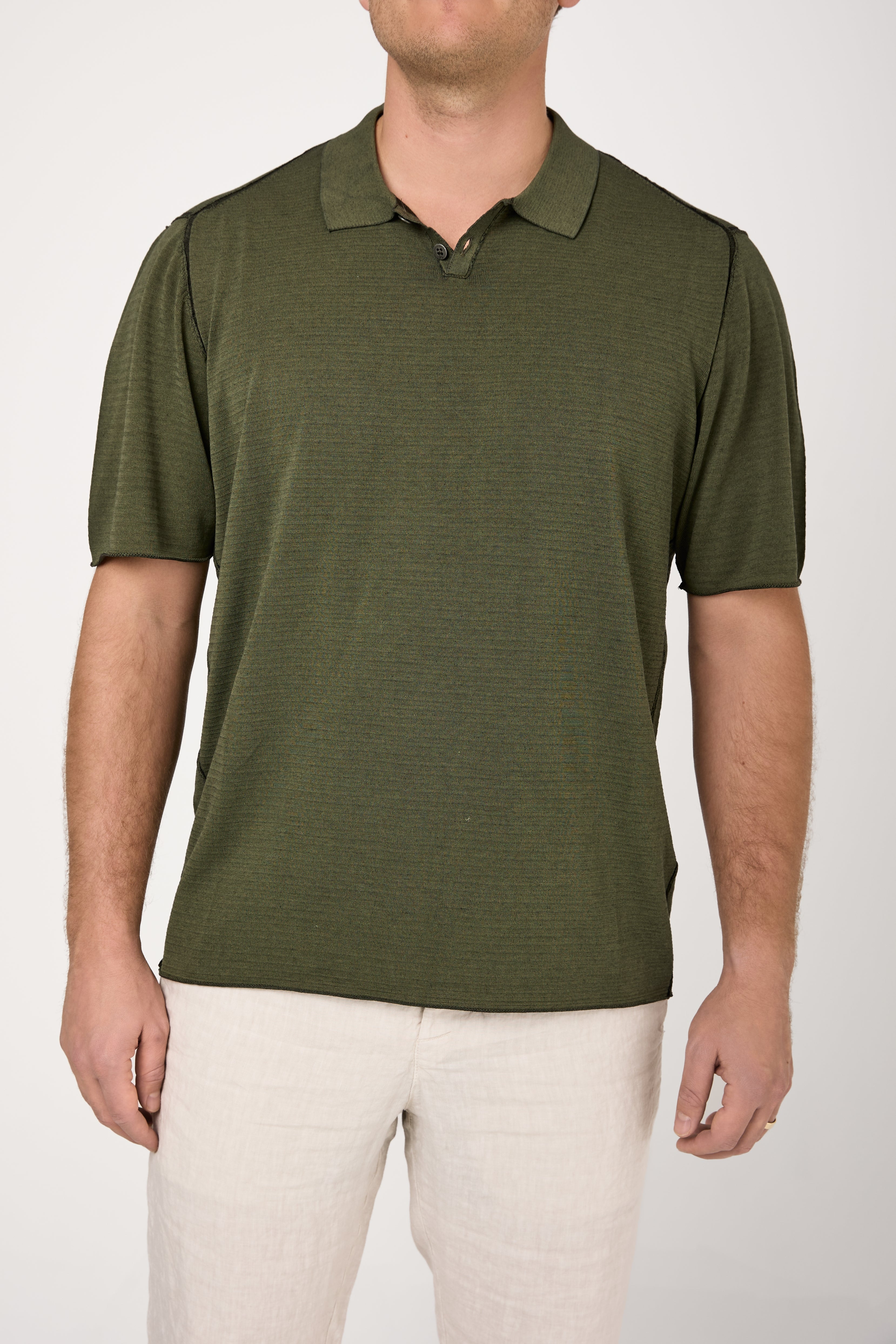 Polo T-Shirt in Forest