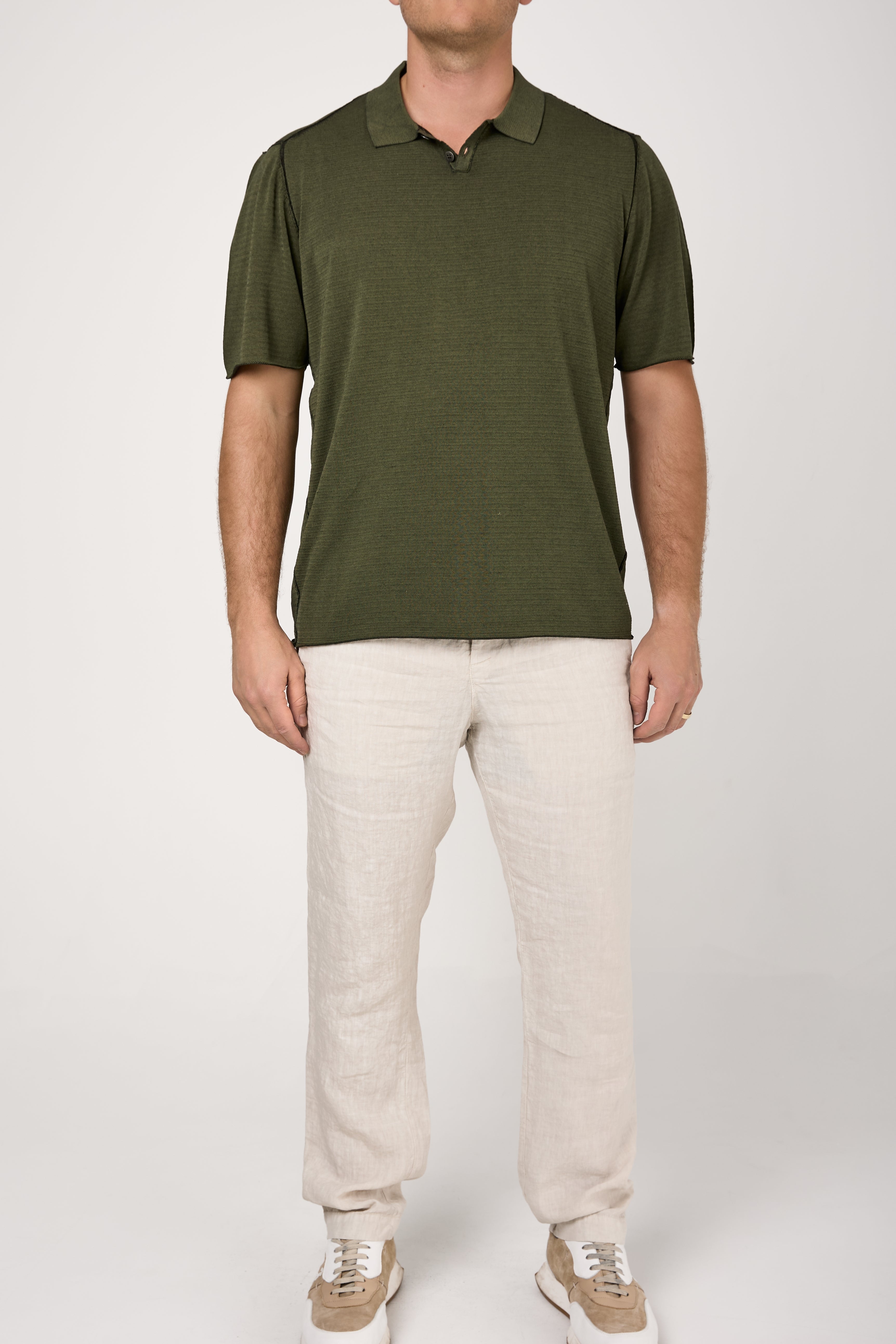 Polo T-Shirt in Forest