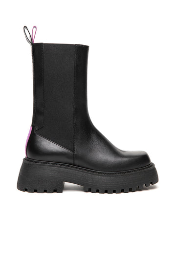 3JUIN Tokio Lord Boot in Black