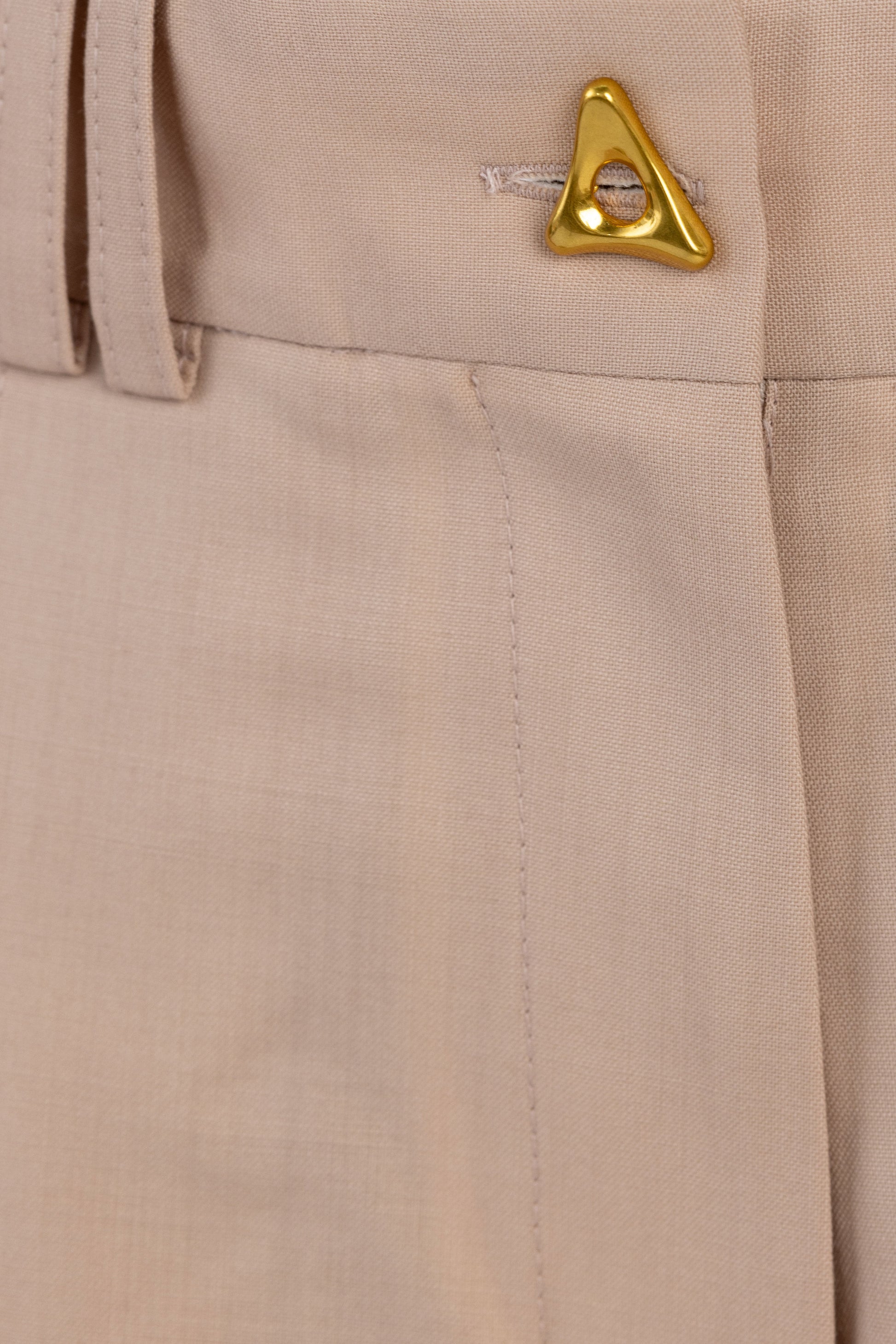 AERON Wellen Wide Leg Trouser Pant in Pale Rose