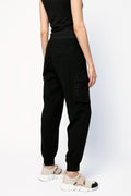 ATM Cotton Gauze Pull On Cargo Pant in Black