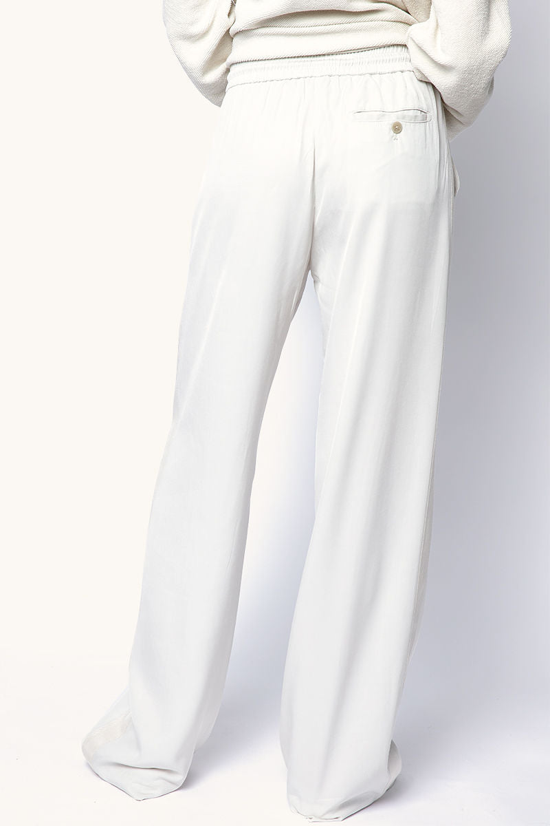 ATM Viscose Twill Pull-On Pant in Gesso
