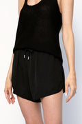ATM Viscose Twill Short in Black