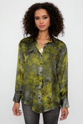 AVANT TOI Boreal Silk Shirt in Lichen