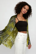 AVANT TOI Boreal Silk Shirt in Lichen