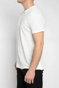 AVANT TOI Linen T-Shirt in Bianco