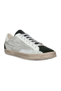 AVANT TOI Sneaker in Bianco and Lamina Nera