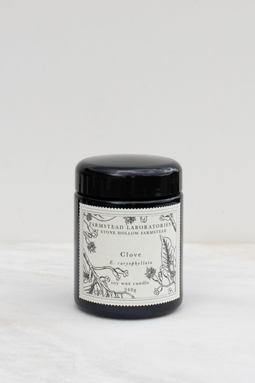 STONE HOLLOW FARMSTEAD Clove Candle