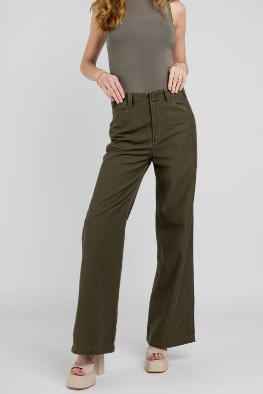 CITIZENS OF HUMANITY Paloma Utility Trouser in Tea Leaf