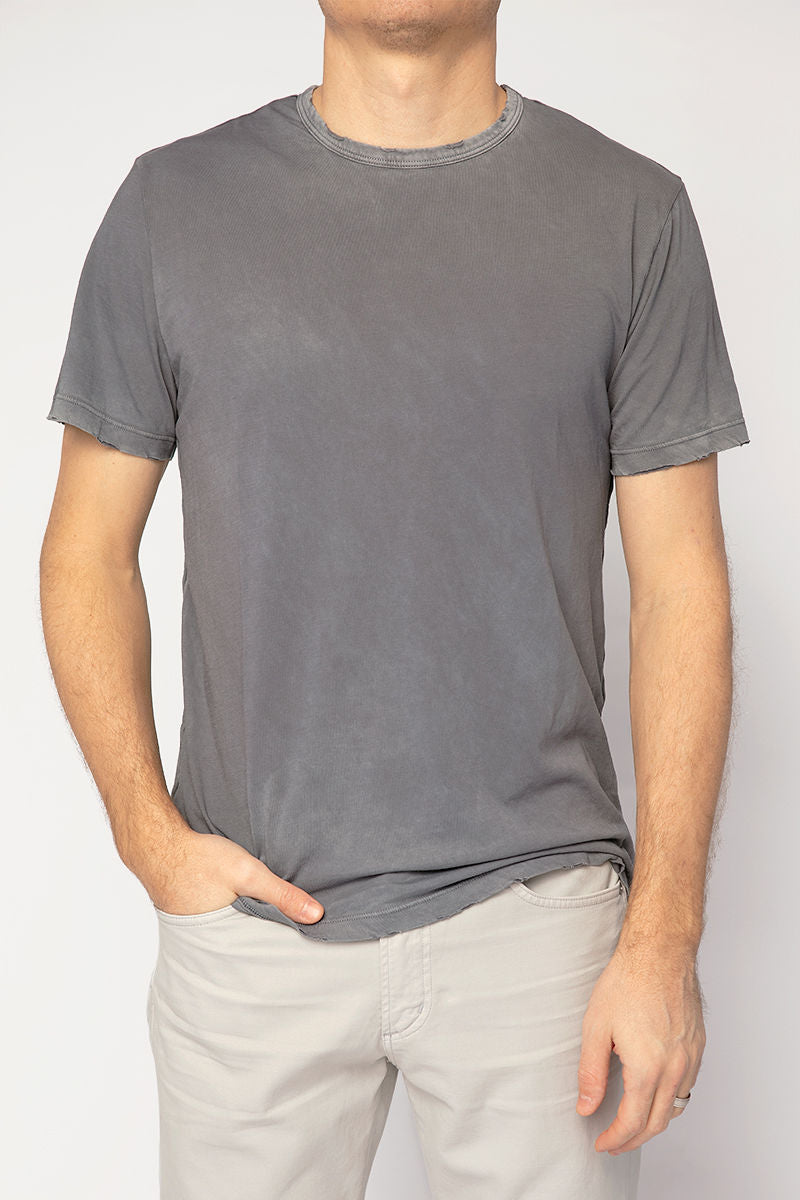 COTTON CITIZEN Classic Crewneck Tee in Natural Blue